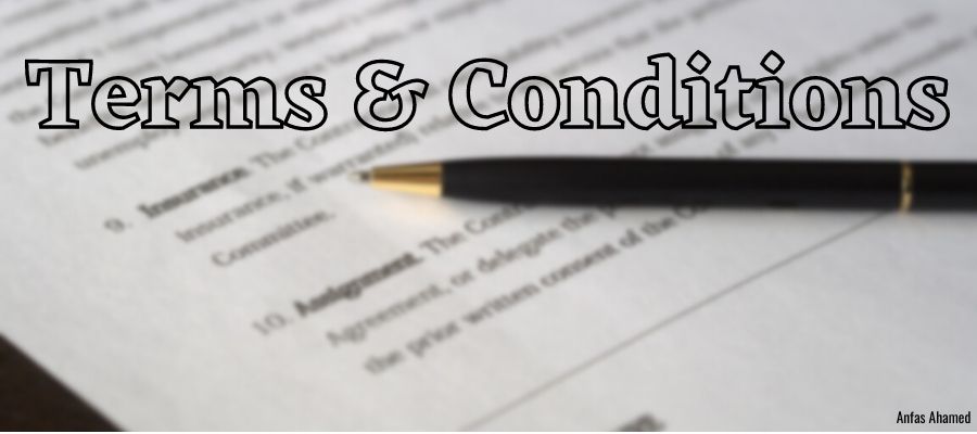 Terms & Conditions